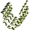 Image of Artificial Philodendron Leaf Garland Hanging Foliage 190cm Long