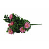 Image of Artificial Pink Rose Bunch 45cm Uv Stabilised