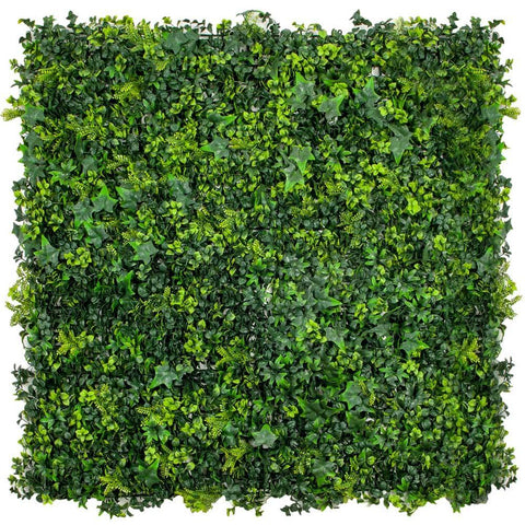 Artificial Spring Sensation Hedge Wall Panel 1m x 1m UV Stabilised