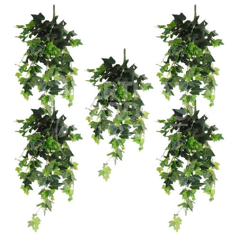 Artificial UV Hanging Philodendron Garland Bush 100cm