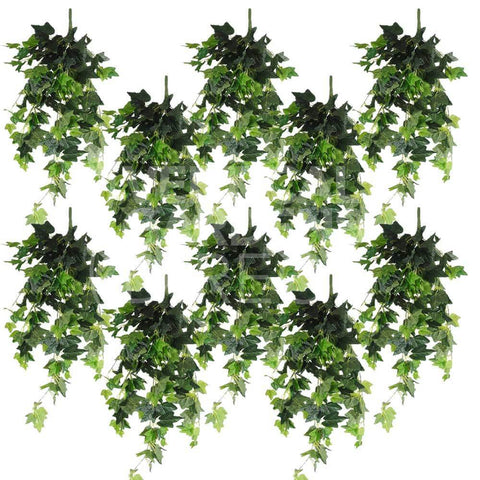 Artificial UV Hanging Philodendron Garland Bush 100cm