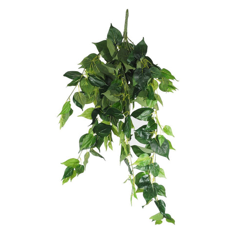 Artificial UV Hanging Philodendron Garland Bush 100cm