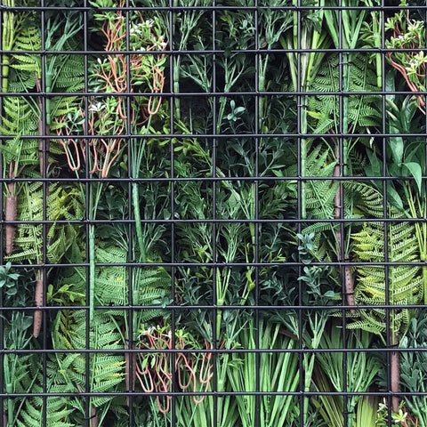 Artificial Vertical Garden of Eden 1m x 1m Bespoke UV Stabilised Panel
