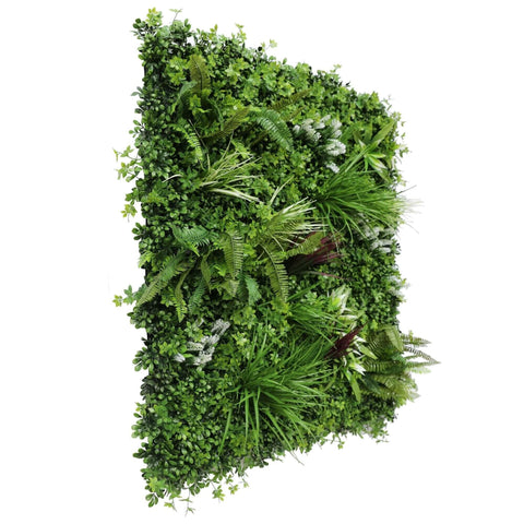 Artificial Vista Green Recycled Vertical Garden Panel 1m x 1m UV Stabilised