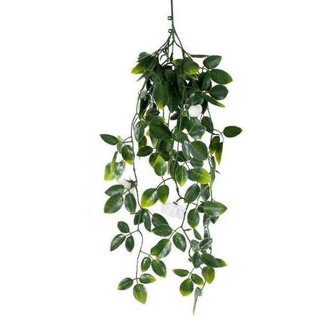 Artificial White Mixed Hanging Foliage 60cm UV Stabilised