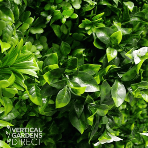 Artificial White Oasis Vertical Garden Sample