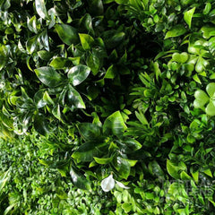 Artificial White Oasis Vertical Garden Sample