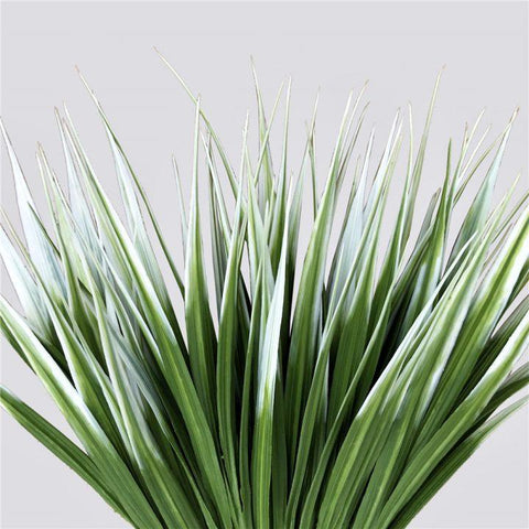 Artificial White Tipped Grass Stem 35cm UV Stabilised