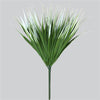 Image of Artificial White Tipped Grass Stem 35cm UV Stabilised