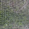 Image of Artificial White Tropics Vertical Garden Panel Sample