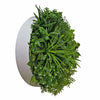 Image of Aurora Circular Artificial Plant Wall Disc 60cm