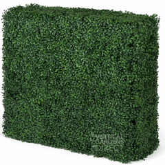 Boxwood Artificial Hedge 75cm x 75cm x 25cm UV Stabilised