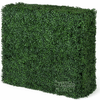 Image of Boxwood Artificial Hedge 75cm x 75cm x 25cm UV Stabilised