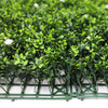 Image of Artificial Flowering Buxus Hedge Plant Panel 1m x 1m UV Stabilised