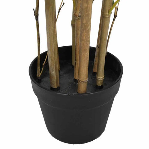 Artificial Twiggy Japanese Bamboo on Natural Trunk 90cm