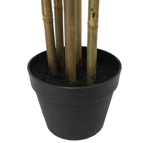 Premium Artificial Bamboo Plant Real Touch Leaves 150cm