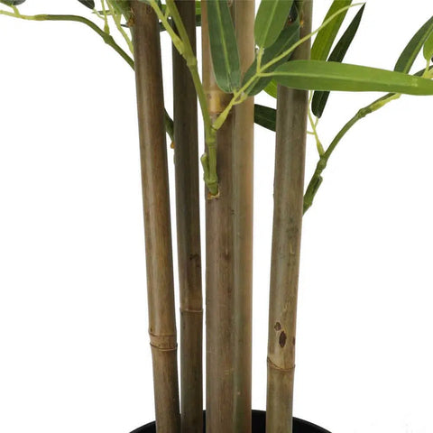 Premium Artificial Bamboo Plant Real Touch Leaves 150cm