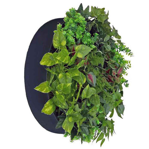 Forrest Fern Circular Artificial Plant Wall Disc 60cm