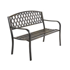 Gardeon Cast Iron Vintage Garden Bench Seat - Bronze