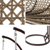 Image of Gardeon Outdoor Double Hanging Egg Chair Swing - Brown