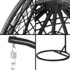 Image of Gardeon Outdoor Hanging Egg Chair Swing - Black