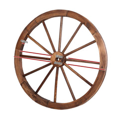 Gardeon Outdoor Wooden Wagon Wheel Set of 2