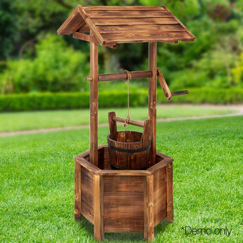 Gardeon Outdoor Wooden Wishing Well