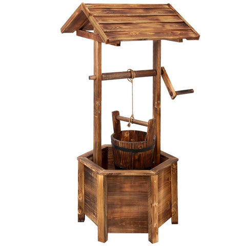 Gardeon Outdoor Wooden Wishing Well