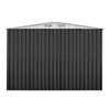 Image of Giantz 2.05 x 2.57m Steel Garden Shed with Roof - Grey
