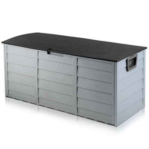 Giantz 290L Outdoor Storage Box - Black