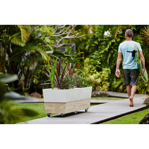 Glowpear Large Self Watering Cafe Planter