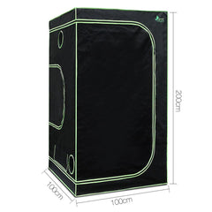 Green Fingers 100cm x 200cm Tall Weather Proof Grow Tent
