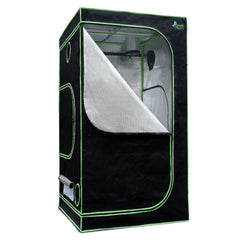 Green Fingers 100cm x 200cm Tall Weather Proof Grow Tent