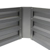 Image of Green Fingers 120 x 90cm Raised Garden Bed Set of 2 - Grey