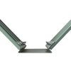 Image of Green Fingers 150 x 90cm Galvanised Steel Garden Bed - Green