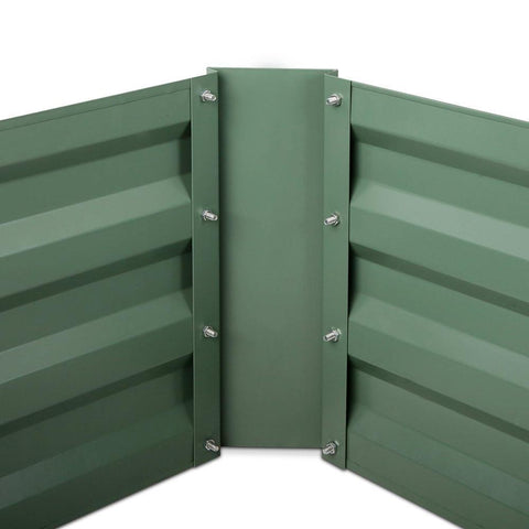 Green Fingers 150 x 90cm Galvanised Steel Garden Bed - Green