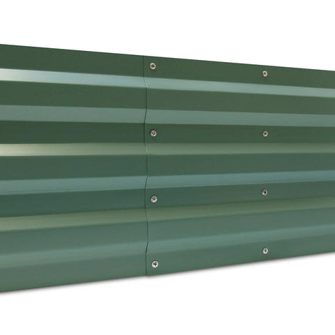 Green Fingers 150 x 90cm Galvanised Steel Garden Bed - Green
