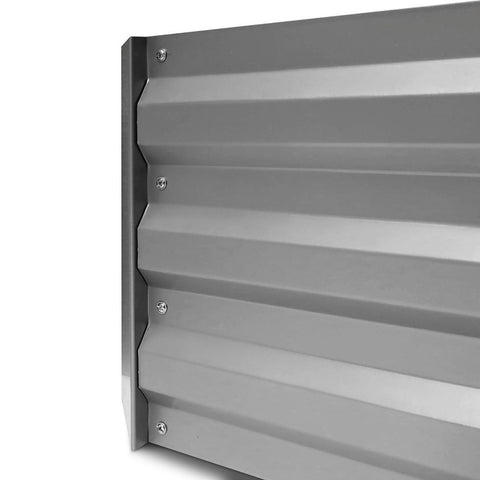 Green Fingers 150 x 90cm Raised Garden Bed - Light Grey