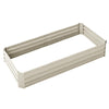 Image of Green Fingers 150cm x 90cm Raised Garden Bed Set of 2 - Cream