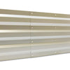 Image of Green Fingers 150cm x 90cm Raised Garden Bed Set of 2 - Cream