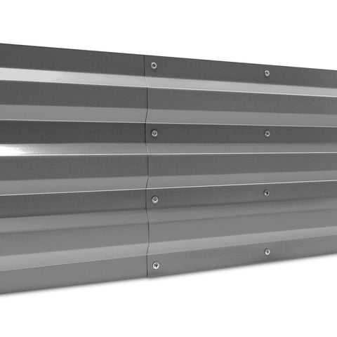 Green Fingers 150cm x 90cm Raised Garden Bed Set of 2 - Grey
