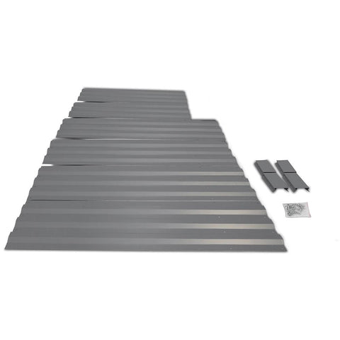 Green Fingers 150cm x 90cm Raised Garden Bed Set of 2 - Grey