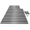 Image of Green Fingers 210cm x 90cm Raised Garden Bed Set of 2 - Charcoal