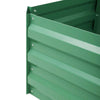 Image of Green Fingers 210cm x 90cm Raised Garden Bed Set of 2 - Green