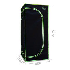 Green Fingers 60cm x 140cm Tall Hydroponic Grow Tent