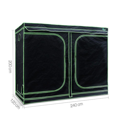 240 x 120 x 200 grow tent Green Fingers Hydroponic Grow Tent 240cm x 120cm x 200cm – Vertical Gardens Direct