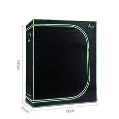 Green Fingers Hydroponic Grow Tent 90cm x 50cm x 160cm