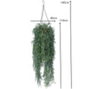 Image of Hanging Basket With Artificial String Of Pearls - UV Stabilised 110cm