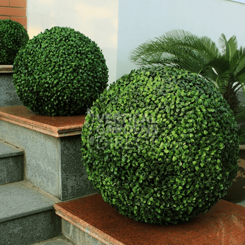 Large Box Wood Artificial Topiary Hedge Ball – 48cm UV Stabilised