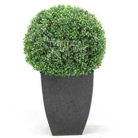 Large Box Wood Artificial Topiary Hedge Ball – 48cm UV Stabilised